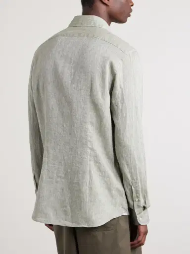 Slowear Linen Shirt - Men | Thumbnail 4