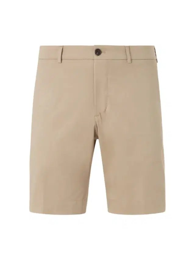 Slim-Fit Cotton-Blend Gabardine Chino Shorts - Men