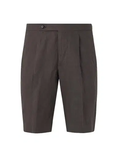 De Petrillo Straight-Leg Linen Shorts - Men | Thumbnail 1