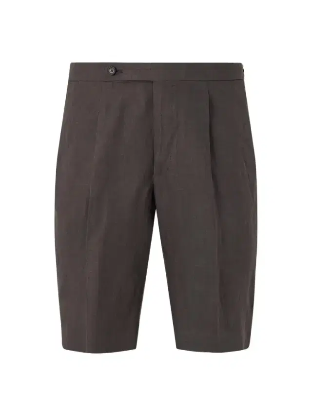 Straight-Leg Linen Shorts - Men