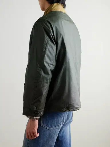 Barbour Modified Endurance Corduroy-Trimmed Waxed-Cotton Jacket - Men | Thumbnail 4 Barbour Modified Endurance Corduroy-Trimmed Waxed-Cotton Jacket - Men | Thumbnail 4