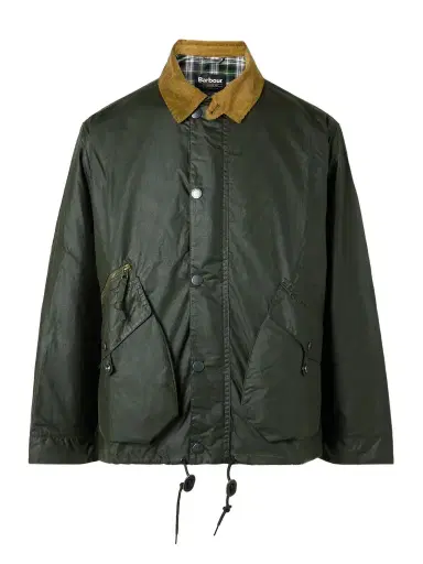 Barbour Modified Endurance Corduroy-Trimmed Waxed-Cotton Jacket - Men | Thumbnail 1 Barbour Modified Endurance Corduroy-Trimmed Waxed-Cotton Jacket - Men | Thumbnail 1