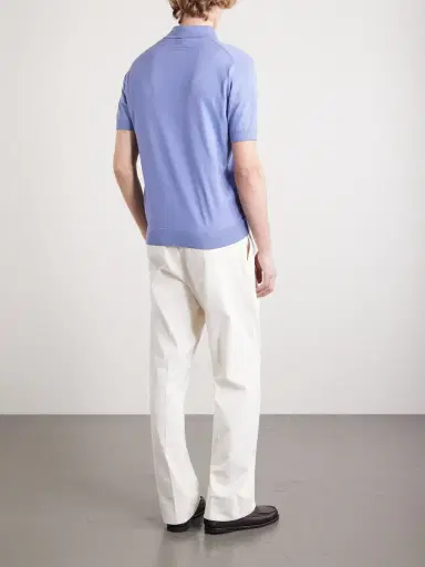 Zegna Slim-Fit Cotton Polo Shirt - Men | Thumbnail 4 Zegna Slim-Fit Cotton Polo Shirt - Men | Thumbnail 4