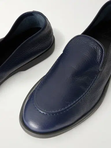 George Cleverley Cornwall Full-Grain Deerskin Loafers - Men | Thumbnail 5