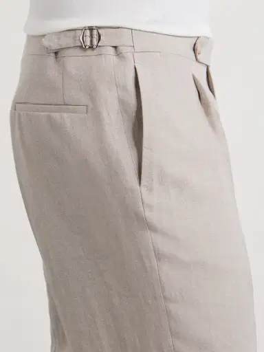 De Petrillo Straight-Leg Linen Shorts - Men | Thumbnail 5 De Petrillo Straight-Leg Linen Shorts - Men | Thumbnail 5