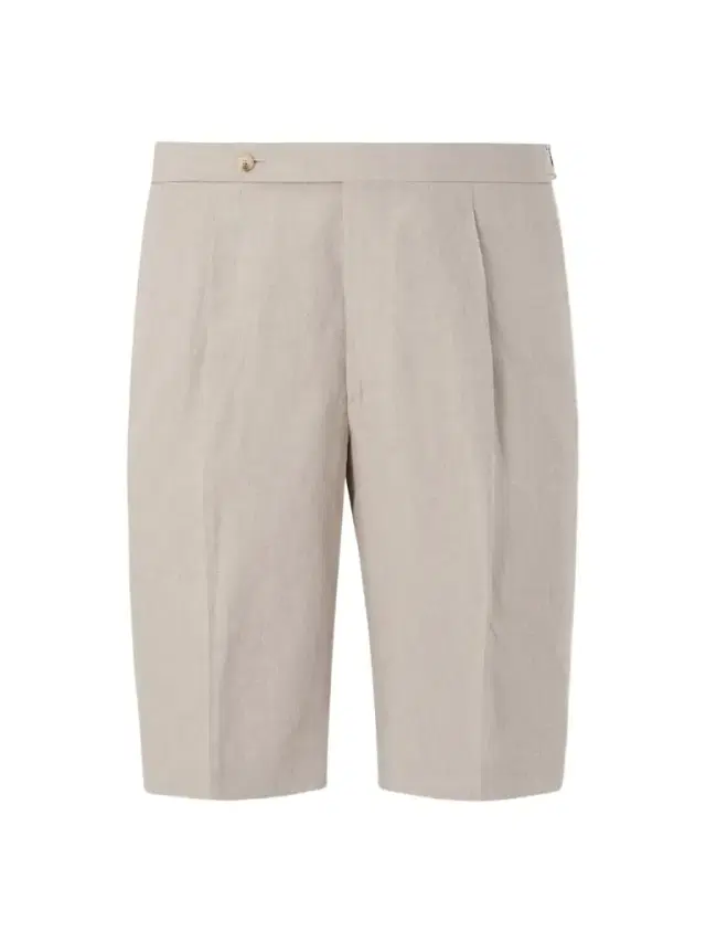 Straight-Leg Linen Shorts - Men