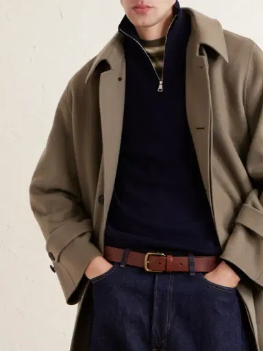 Purdey Linton Logo-Embroidered Wool Half-Zip Sweater - Men | Thumbnail 5 Purdey Linton Logo-Embroidered Wool Half-Zip Sweater - Men | Thumbnail 5