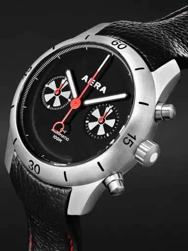 Aera C-1 Rennsport Limited Edition Automatic Chronograph Stainless Steel Watch - Men | Thumbnail 3