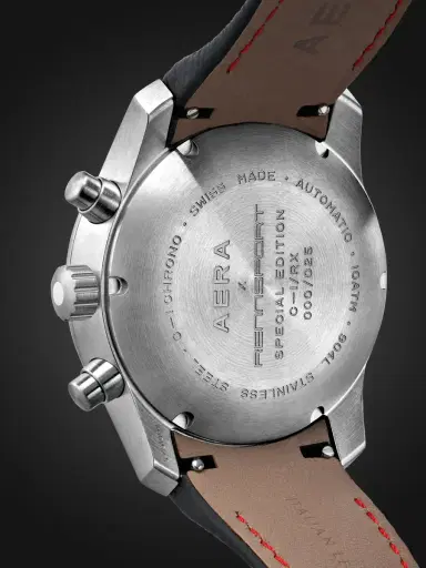Aera C-1 Rennsport Limited Edition Automatic Chronograph Stainless Steel Watch - Men | Thumbnail 4