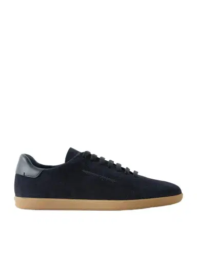 Zegna 232 Leather-Trimmed Suede Sneakers - Men | Thumbnail 1 Zegna 232 Leather-Trimmed Suede Sneakers - Men | Thumbnail 1