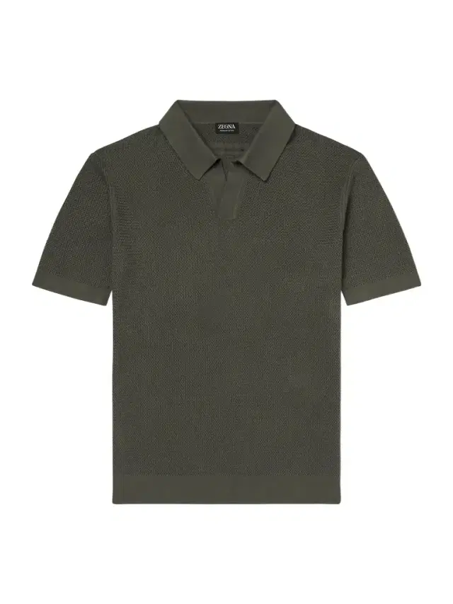 Zegna Slim-Fit Cotton-Piqué Polo Shirt - Men