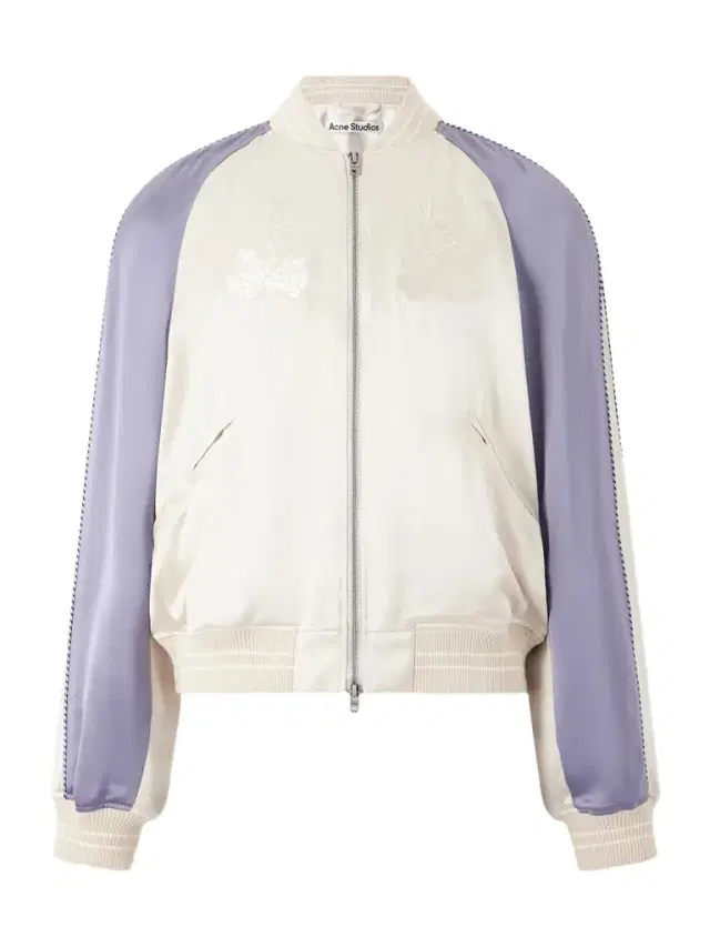Acne Studios Oskol Dragon Embroidered Satin Bomber Jacket - Men