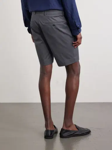 Slowear Slim-Fit Cotton-Blend Gabardine Chino Shorts - Men | Thumbnail 4 Slowear Slim-Fit Cotton-Blend Gabardine Chino Shorts - Men | Thumbnail 4