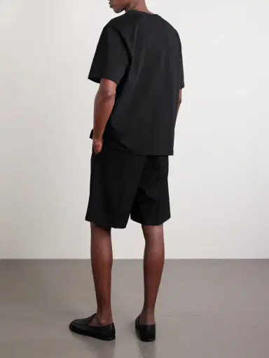 NN07 Jett 30026 Logo-Embroidered Organic Cotton-Jersey T-Shirt - Men | Thumbnail 4