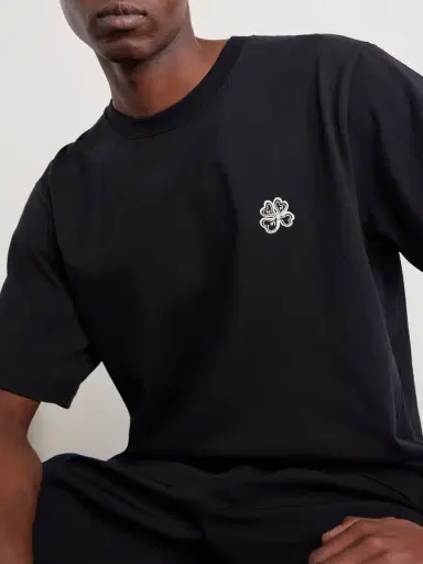 NN07 Jett 30026 Logo-Embroidered Organic Cotton-Jersey T-Shirt - Men | Thumbnail 5