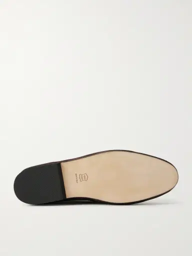 Rubinacci Suede Penny Loafers - Men | Thumbnail 3 Rubinacci Suede Penny Loafers - Men | Thumbnail 3