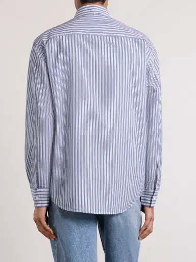 NN07 Striped Cotton Shirt - Men | Thumbnail 4