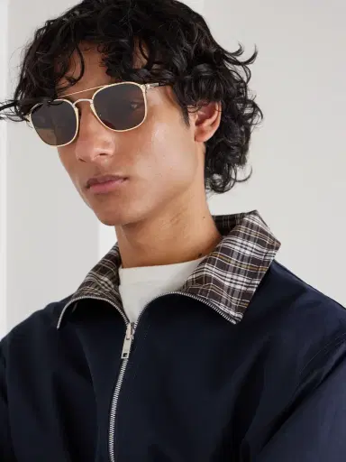 Cartier Eyewear Aviator-Style Gold- and Palladium-Tone and Tortoiseshell Acetate Sunglasses - Men | Thumbnail 2 Cartier Eyewear Aviator-Style Gold- and Palladium-Tone and Tortoiseshell Acetate Sunglasses - Men | Thumbnail 2