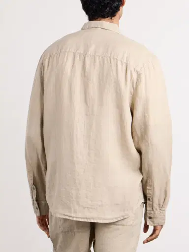 James Perse Linen Canvas Shirt - Men | Thumbnail 4 James Perse Linen Canvas Shirt - Men | Thumbnail 4