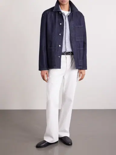 NN07 Reed 50057 Checked Organic Cotton-Blend Seersucker Shirt - Men | Thumbnail 2 NN07 Reed 50057 Checked Organic Cotton-Blend Seersucker Shirt - Men | Thumbnail 2