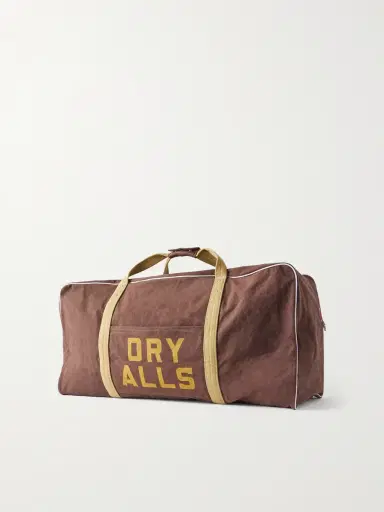 Human Made Boston Logo-Print Cotton-Canvas Weekend Bag - Men | Thumbnail 3 Human Made Boston Logo-Print Cotton-Canvas Weekend Bag - Men | Thumbnail 3