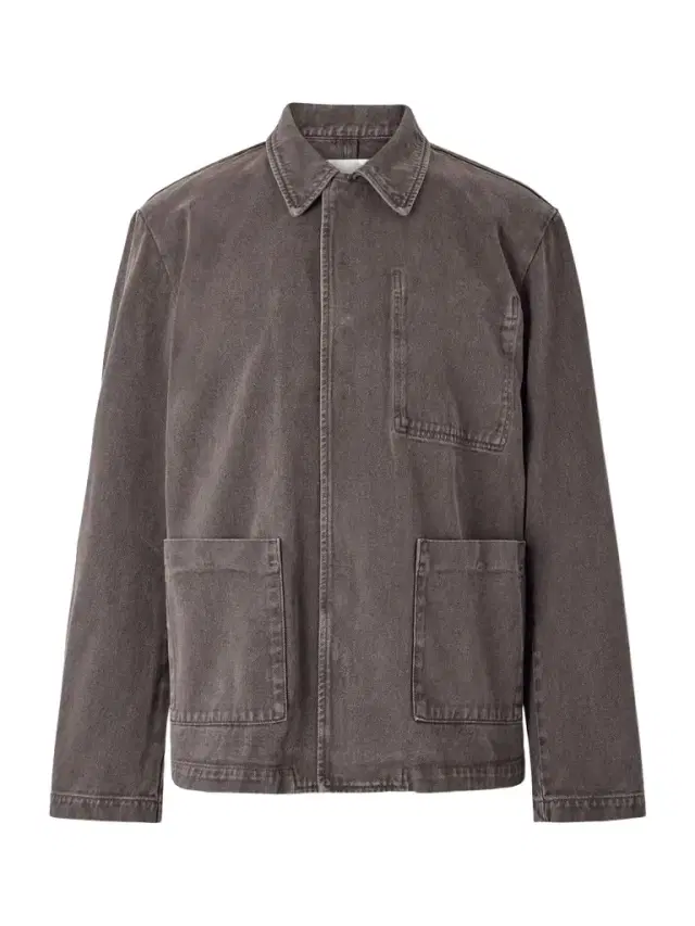 Garment-Dyed Denim Jacket - Men