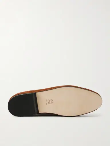 Rubinacci Suede Penny Loafers - Men | Thumbnail 3 Rubinacci Suede Penny Loafers - Men | Thumbnail 3