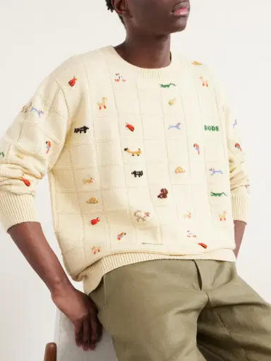 BODE Zoologist Merino Wool Sweater - Men | Thumbnail 4 BODE Zoologist Merino Wool Sweater - Men | Thumbnail 4
