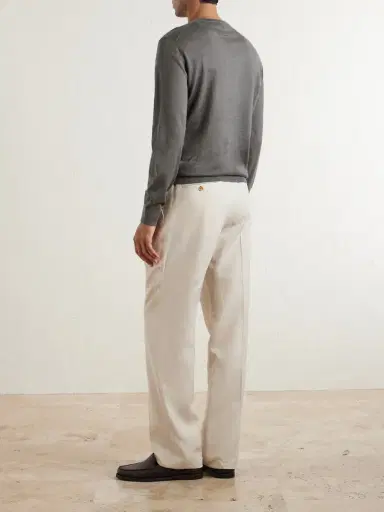 Zegna Cashmere and Silk-Blend Sweater - Men | Thumbnail 4