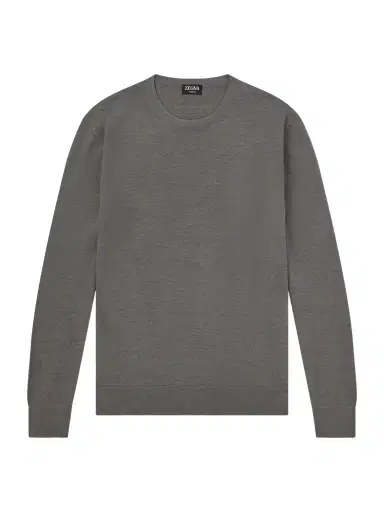 Zegna Cashmere and Silk-Blend Sweater - Men | Thumbnail 1