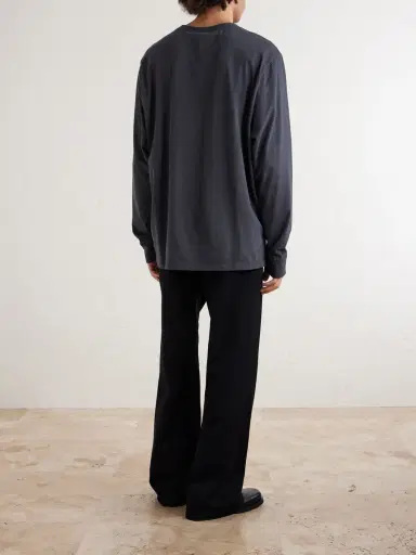 James Perse Luxe Organic Cotton-Jersey T-Shirt - Men | Thumbnail 4 James Perse Luxe Organic Cotton-Jersey T-Shirt - Men | Thumbnail 4