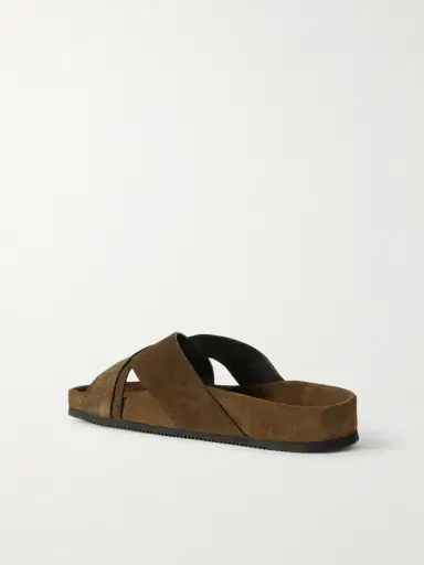 Tom Ford Wicklow Suede Sandals - Men | Thumbnail 3 Tom Ford Wicklow Suede Sandals - Men | Thumbnail 3