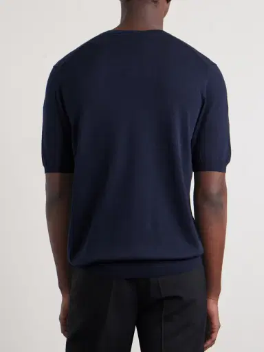Slowear Cotton and Silk-Blend T-Shirt - Men | Thumbnail 4 Slowear Cotton and Silk-Blend T-Shirt - Men | Thumbnail 4