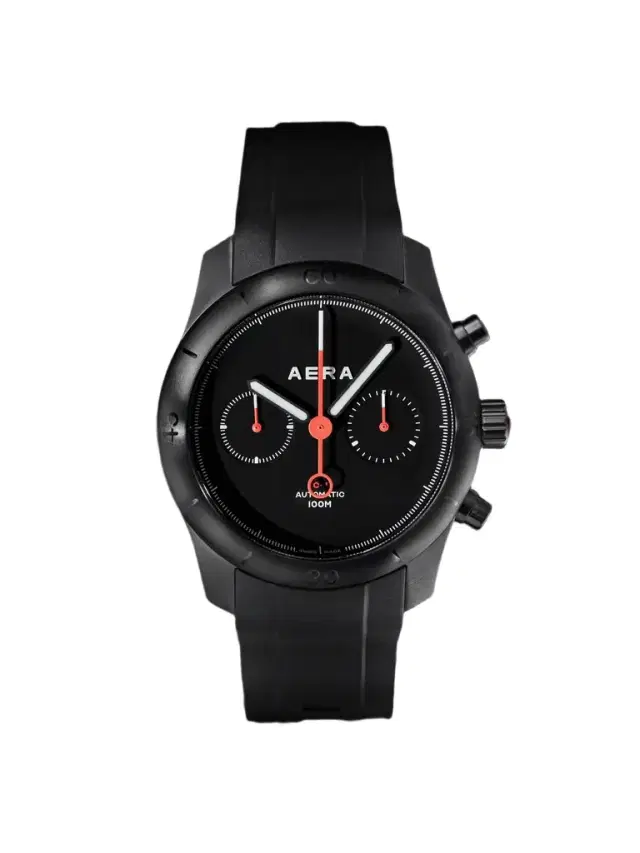 C-1 Chrono Automatic Chronograph Stainless Steel and Scuba Watch, Ref. C-1 Shadow - Men