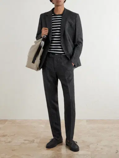 MR P. Delave Linen Check Jacket - Men | Thumbnail 2 MR P. Delave Linen Check Jacket - Men | Thumbnail 2