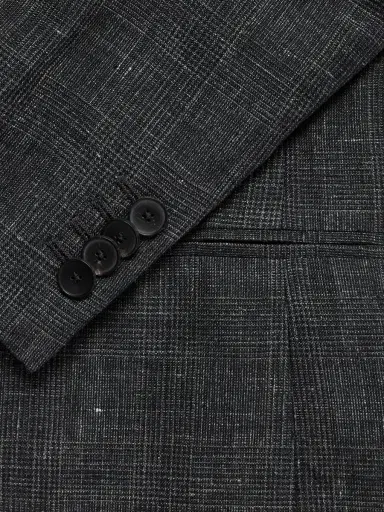 MR P. Delave Linen Check Jacket - Men | Thumbnail 5 MR P. Delave Linen Check Jacket - Men | Thumbnail 5