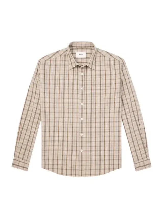Deon 50035 Checked Organic Cotton-Poplin Shirt - Men