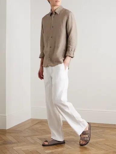 MR P. Linen Shirt - Men | Thumbnail 2 MR P. Linen Shirt - Men | Thumbnail 2