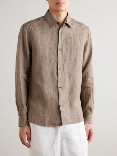 MR P. Linen Shirt - Men | Thumbnail 3 MR P. Linen Shirt - Men | Thumbnail 3