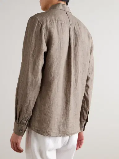MR P. Linen Shirt - Men | Thumbnail 4 MR P. Linen Shirt - Men | Thumbnail 4