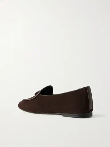 Rubinacci Marphy Tasselled Leather-Trimmed Suede Loafers - Men | Thumbnail 4 Rubinacci Marphy Tasselled Leather-Trimmed Suede Loafers - Men | Thumbnail 4