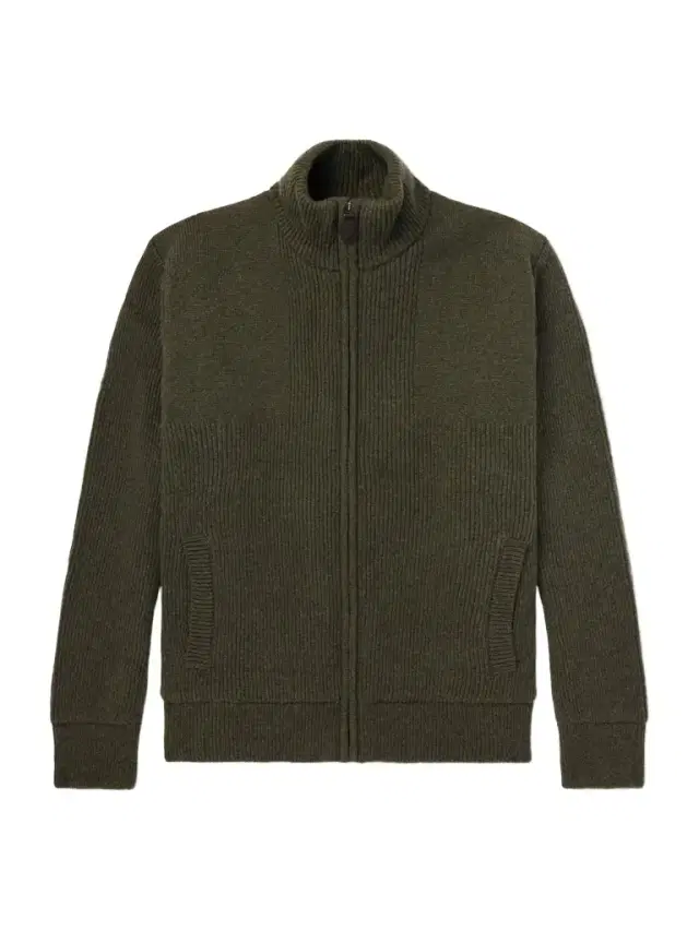 Orkney Ribbed-Knit Wool Zip-Up Cardigan - Men
