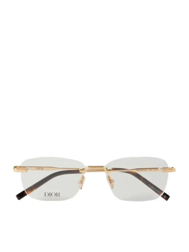 DIOR Eyewear DiorBlackSuitO S27U D-Frame Gold-Tone and Acetate Glasses - Men