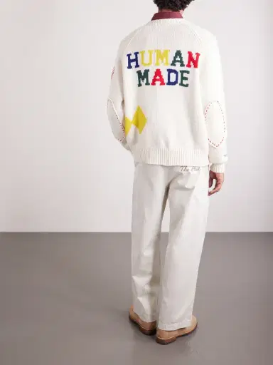 Human Made Intarsia Wool-Blend Sweater - Men | Thumbnail 4 Human Made Intarsia Wool-Blend Sweater - Men | Thumbnail 4