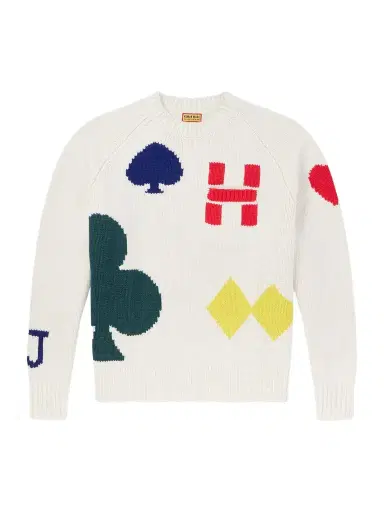 Human Made Intarsia Wool-Blend Sweater - Men | Thumbnail 1 Human Made Intarsia Wool-Blend Sweater - Men | Thumbnail 1