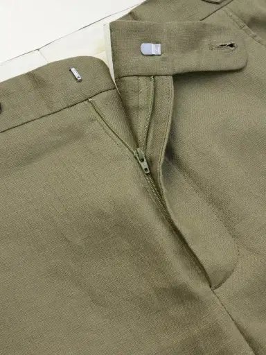 BODE Straight-Leg Linen Trousers - Men | Thumbnail 6