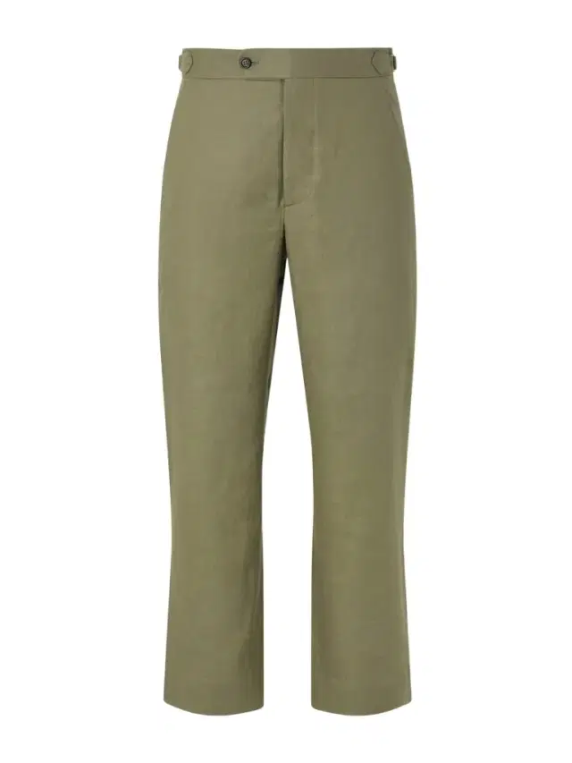 BODE Straight-Leg Linen Trousers - Men