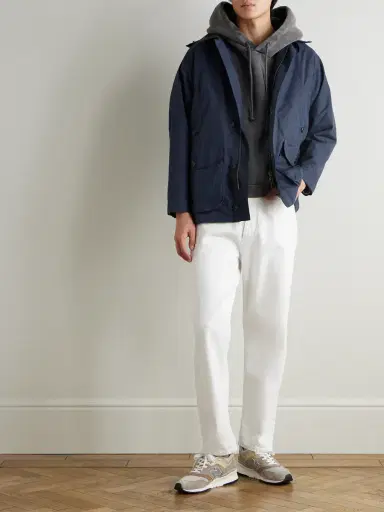 Barbour Ventile Endurance Showerproof Corduroy-Trimmed Cotton Hooded Jacket - Men | Thumbnail 2