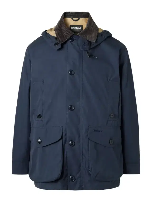 Ventile Endurance Showerproof Corduroy-Trimmed Cotton Hooded Jacket - Men Ventile Endurance Showerproof Corduroy-Trimmed Cotton Hooded Jacket - Men
