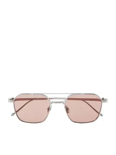 Cartier Eyewear Pasha Aviator-Style Silver-Tone Sunglasses - Men | Thumbnail 1 Cartier Eyewear Pasha Aviator-Style Silver-Tone Sunglasses - Men | Thumbnail 1